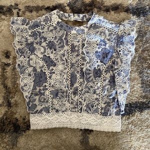 Dreamy Floral Blouse NWT💐